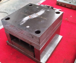 plastic injection mold after